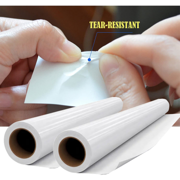 Durable Tear Resistant Pet Synthetic Paper For Printing Waterproof Paper White Double Side Laser Printing