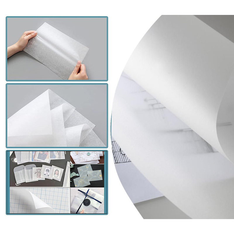 Hot Product 787*1092mm White Translucent Paper Tracing paper for CAD Drawing