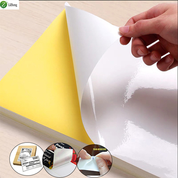  Printable Pp Waterproof Self-adhesive Glossy Matte Decal Paper Sheet For Inkjet Laser Printer A4 Label Sticker Paper