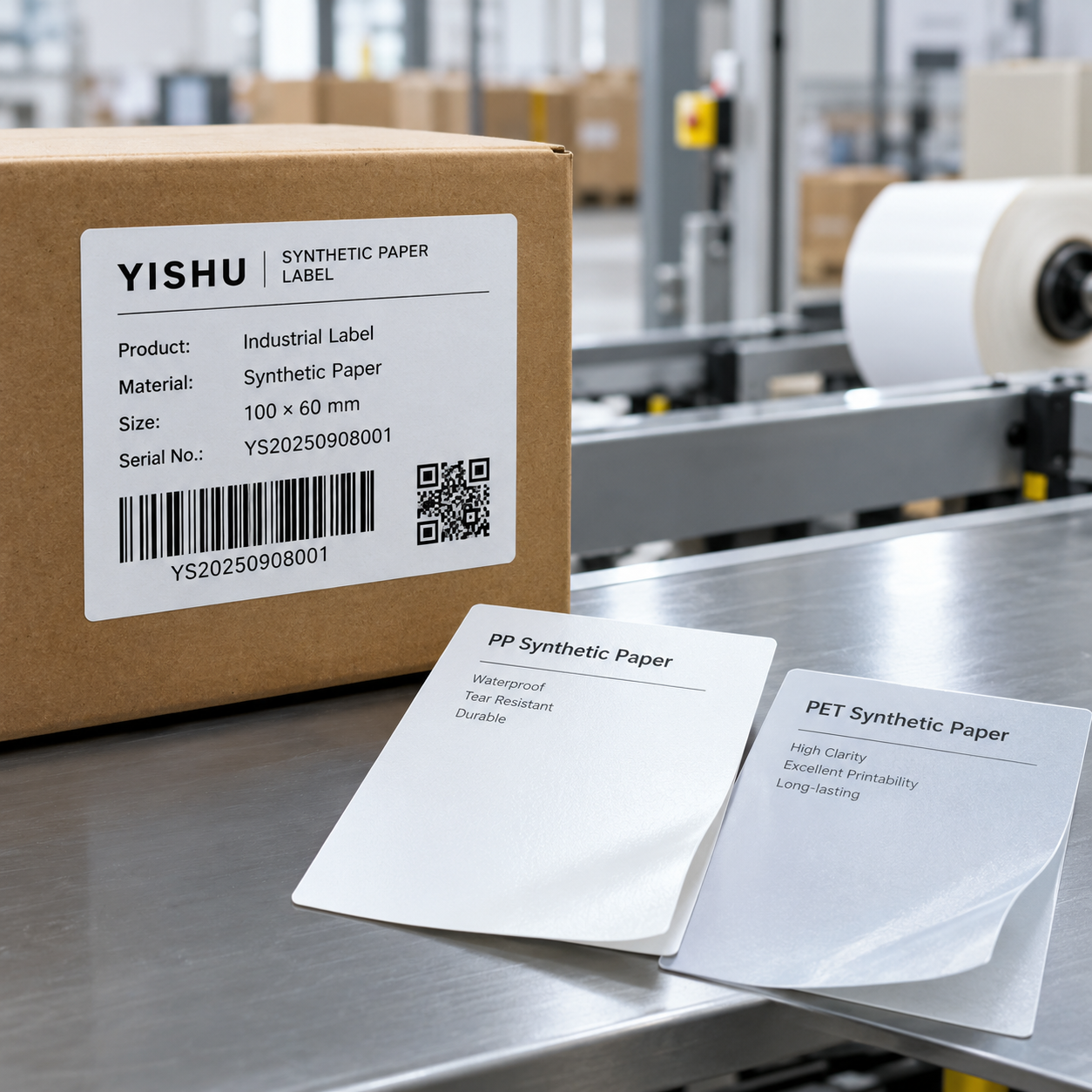 Synthetic Paper for Barcode and Variable Data Printing
