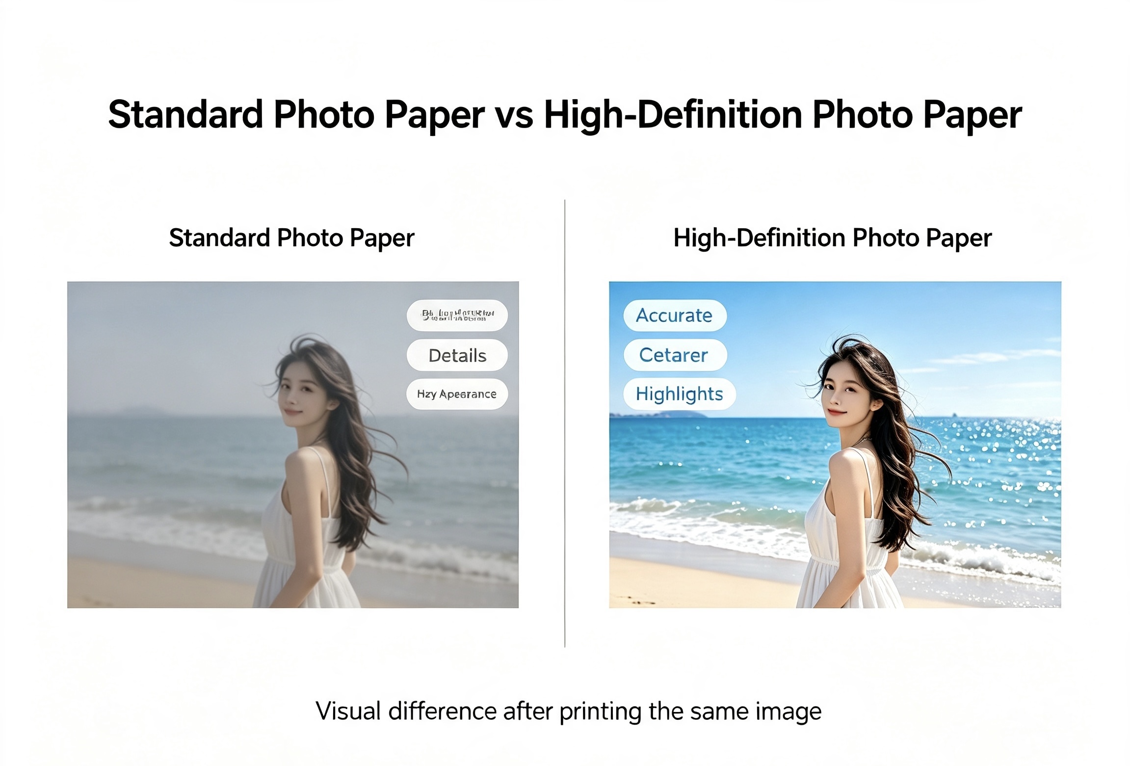 Bright saturated colors on RC professional photo paper