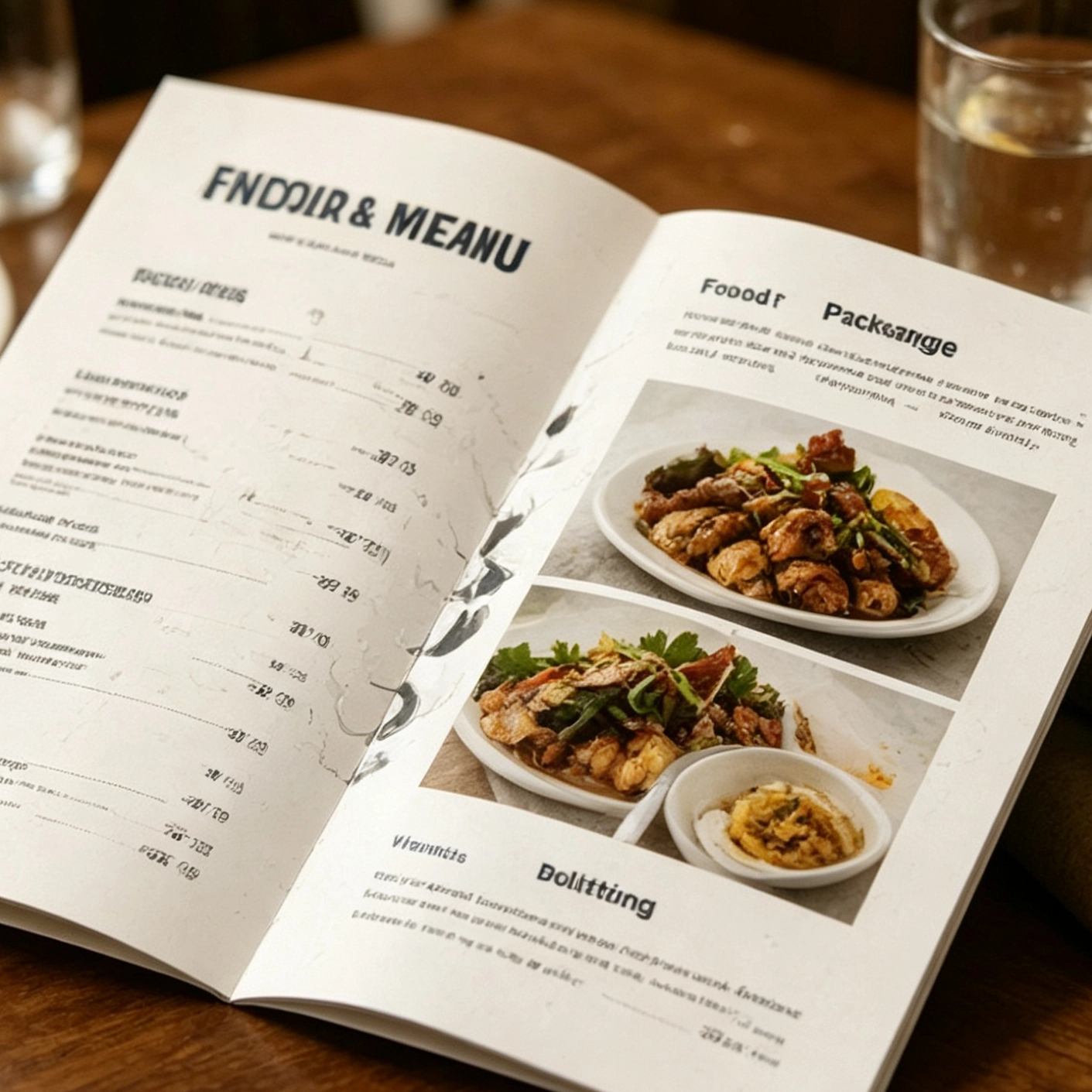 Waterproof synthetic paper used for food and beverage menu printing and packaging applications